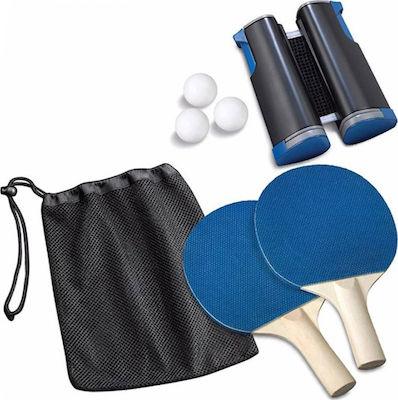 Emerson PPQS35 Σετ Ρακέτες Ping Pong με Θήκη Μεταφοράς για Αρχάριους Παίκτες