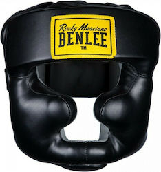 Benlee Κάσκα Πυγμαχίας Ενηλίκων Κλείστού Τύπου Δερμάτινη Μαύρη