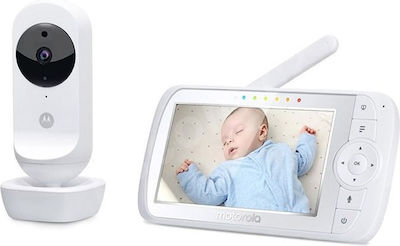 Motorola Wireless Baby Monitor Ease 35 with Camera & Screen 5" with Two-Way Audio & Lullabies