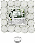 HOMie Scented Tealights Jasmine White (up to 4hrs Duration) 25pcs