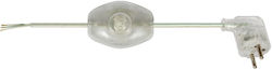 VK Lighting Netzkabel Transparent 4m 1Stück