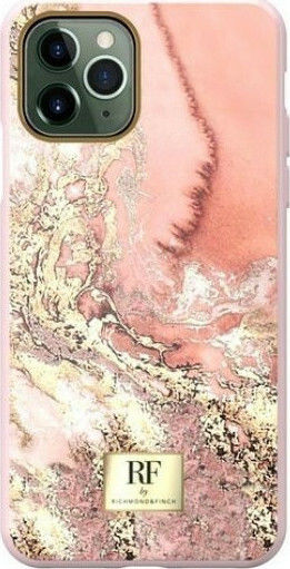 Richmond & Finch Back Cover Silicon Pink Marble Gold (iPhone 11 Pro)