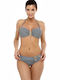 Marko Bikini Set Bra & Slip Bottom M-523 Gray 129478