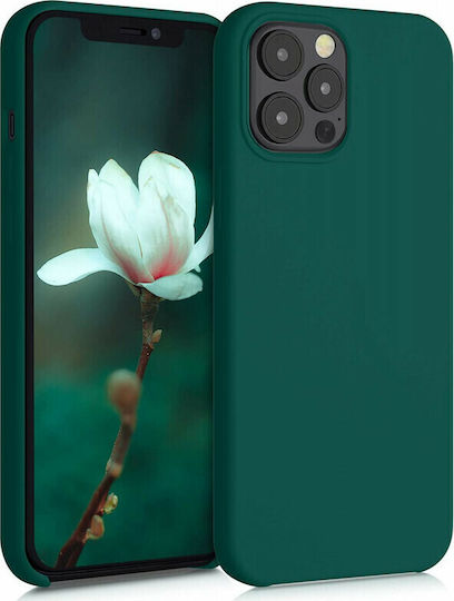 KWmobile Rubber Back Cover Σιλικόνης Πράσινο (iPhone 12 Pro Max)
