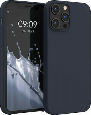 KWmobile Rubber Задна корица Силикон Blueberry Blue (iPhone 12 Pro Max - iPhone 12 Про Макс) 52644.186