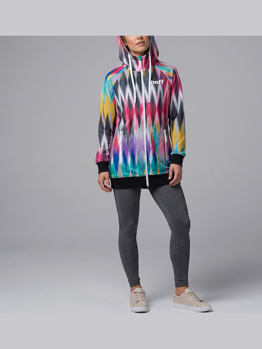 Super Shredd Prism Women's Hooded Sweatshirt Multicolour