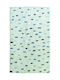 Klonaras Piccolo Counts Χειροποίητο Παιδικό Χαλί Βαμβακερό White Blue 160x230cm