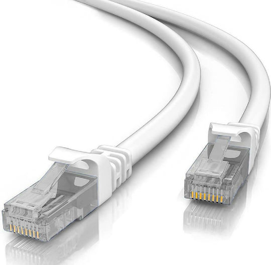 Powertech U/UTP Cat.5e (Gigabit) Καλώδιο Δικτύου Ethernet 20m Γκρι