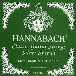 Hannabach 815 Silver Special Low Tension Single Nylon Classical Guitar String Hannabach 815 Silver Special Low Tension Single Nylon Classical Guitar String