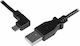 StarTech Winkel (90°) USB 2.0 auf Micro-USB-Kabel Schwarz 2m (USBAUB2MLA) 1Stück