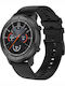 NO.1 DT89 Smartwatch mit Pulsmesser (Schwarz)