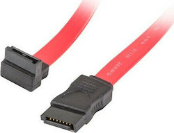 Lanberg 7-Pin SATA III to 7-Pin SATA III Cable 50cm Red (CA-SASA-12CU-0050-R)