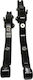 Set of Motorcycle Brake/Clutch Levers Flexible Adjustable for BMW R 1200 Black 30792553-6