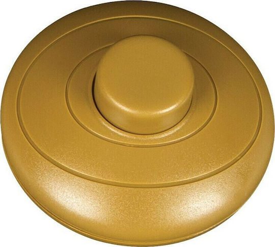 VK Lighting Întrerupător Picioare Auriu 1buc