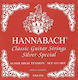Hannabach 815 Silver Special Red Super High Tension Single Nylon Classical Guitar String G3 (Sol)