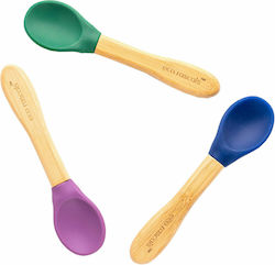 Eco Rascals Βρεφικό Σετ με Κουτάλια Multi από Bamboo 3τμχ