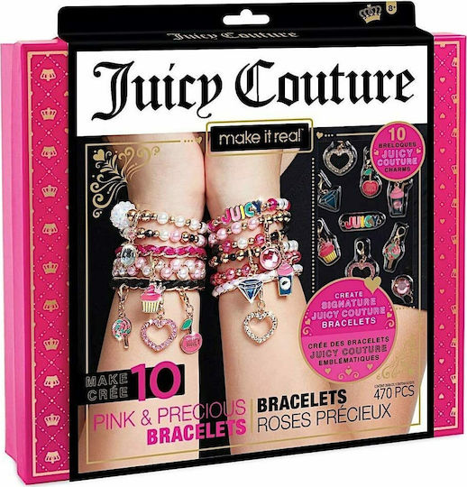 Make It Real Jewelry Juicy Couture: Pink & Precious Bracelets for Children 8+ years old Years