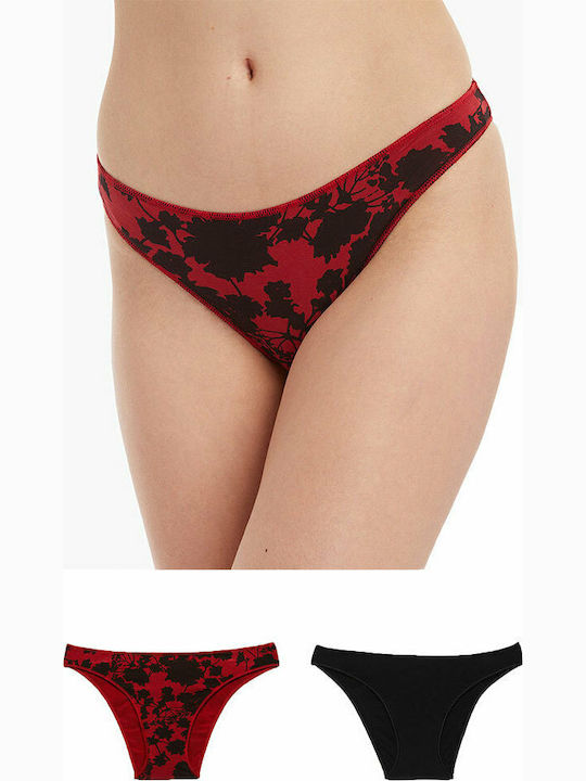 Minerva RIO Women's Slip 2Pack Red