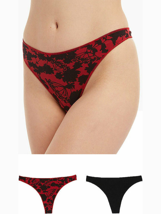 Minerva Modal Fimelle Damen Zeichenfolge 2Pack ...