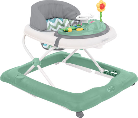 Kikka Boo Misty Baby Walker with Music Green