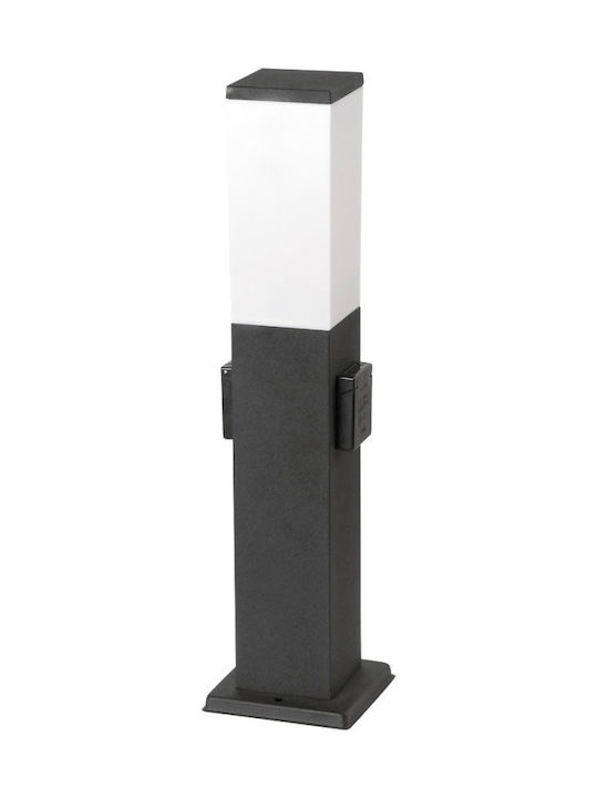 Rabalux Bonn Φωτιστικό Κολωνάκι Εξωτερικού Χώρου 60W IP44 για Ντουί E27 Μαύρο