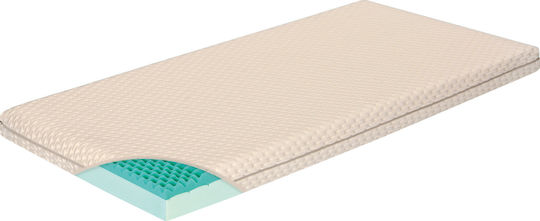 Greco Strom Στρώμα Κούνιας Διώνη 5 Zones με Memory Foam 65cmx130cmx10cm