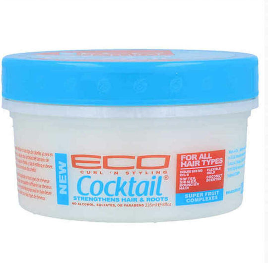 Eco Style Curl 'N Styling Cocktail Κερί για Δυνατό Κράτημα 235ml