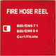 Mobiak Feuerwehrschlauch-Schrank mit Wind 76c x 76c x24cm