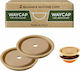 Waycap Basic Kit for Vertuoline Lid made of Silicone in Beige Color 2pcs