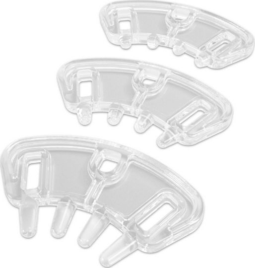 Mystim Fang Gang for Pubic Enemy No 1 or 2 BDSM Accessories 3τμχ