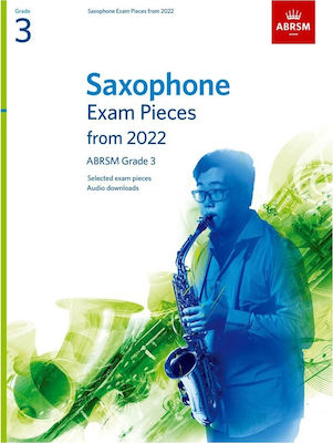 ABRSM Saxophone Exam Pieces from 2022 Grade 3 pentru Instrumente de suflat