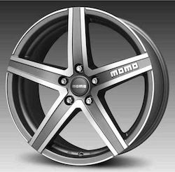 Momo Ζάντες Αλουμινίου Αυτοκινήτου Hyperstar Evo 15"x6.5" ET35 (5x100) CB72,3