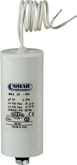 Comar Capacitor Permanent 4μF 450V 5pcs 03.006.0019