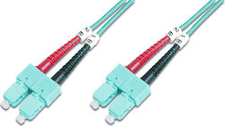 Digitus DK-2522-01/3 Οπτική Ίνα SC/UPC-SC/UPC 1m Τιρκουάζ Digitus DK-2522-01/3 Οπτική Ίνα SC/UPC-SC/UPC 1m Τιρκουάζ