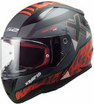 LS2 FF353 Rapid Xtreet Full Face Helmet ECE 22.05 1250gr Matt Black Red