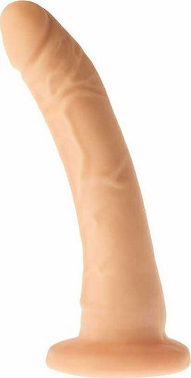 Dream Toys Mr Dixx Captain Cooper Glass Dildo with Balls and Suction Cup Flesh 21cm