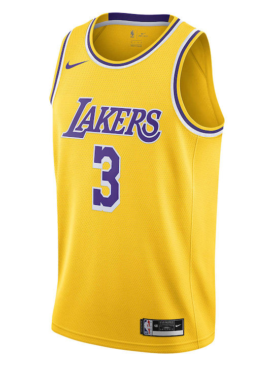 Anthony Davis Lakers Icon Edition 2020 Men's Basketball Jersey Sports Fan