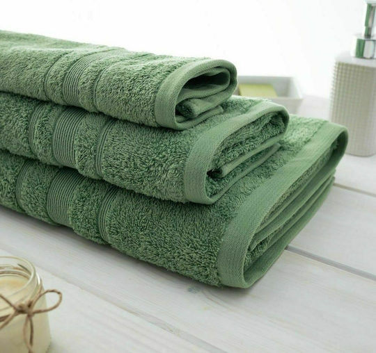 Vesta Home Bath Towel Sithonia 80x150cm Green Weight 550gr/m²