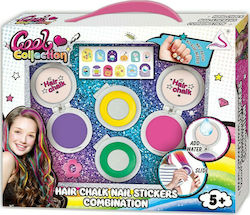 Snainter Hair Chalk Nail Stickers Combination Joc de Coafură Snainter Hair Chalk Nail Stickers Combination Joc de Coafură