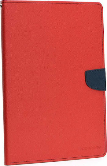 Mercury Fancy Diary Flip Cover Rote (iPad Air 2019 / iPad Pro 2017 10.5")