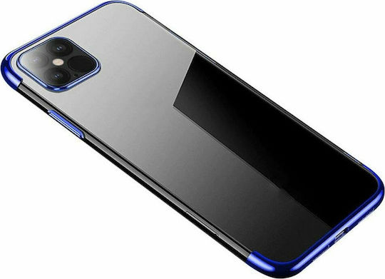 Hurtel Electroplating Frame Back Cover Σιλικόνης 0.3mm Μπλε (Xiaomi Mi 11)