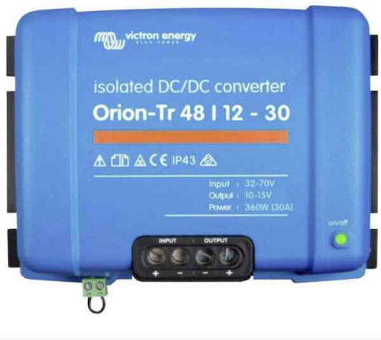 Victron Energy Orion-Tr 48/12-30 Isolated Voltage Converter DC/DC 48V to 12V