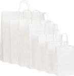 Paper Bag White twisted - 32X12X41 - 200pcs