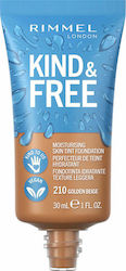 Rimmel Kind and Free Skin Tint Foundation Golde...
