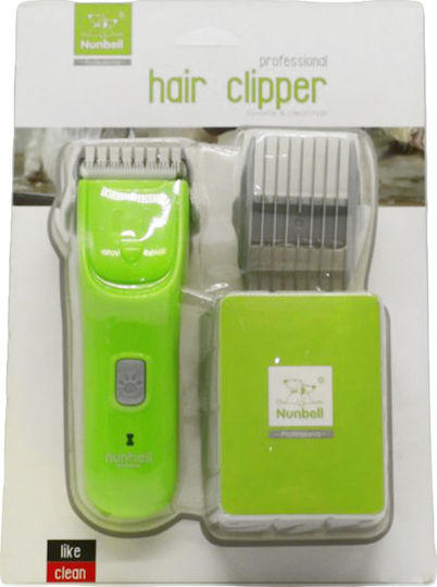 Nunbell Pet Dog Grooming Clippers Power Electric Green