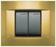 Geyer Aqua Metal Switch Frame 1 Position Vertic...