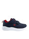 Champion Kids Sneakers Softy Evolve with Scratch Blue