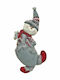 XMASfest Christmas Fabric Figure SNowman Height 44cm