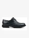 Newman Women's Leather Derby Shoes Black
