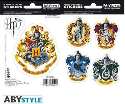 Abysse Harry Potter Hogwarts Houses Stickers